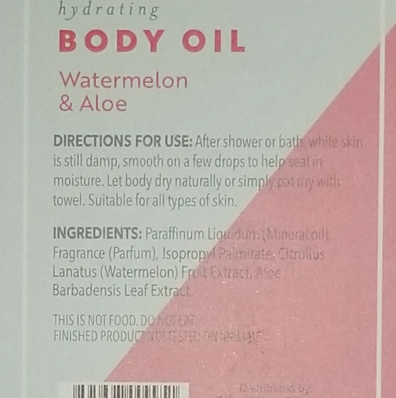Bolero Hydrating Watermelon and Aloe Body Oil - Picture 5 of 5